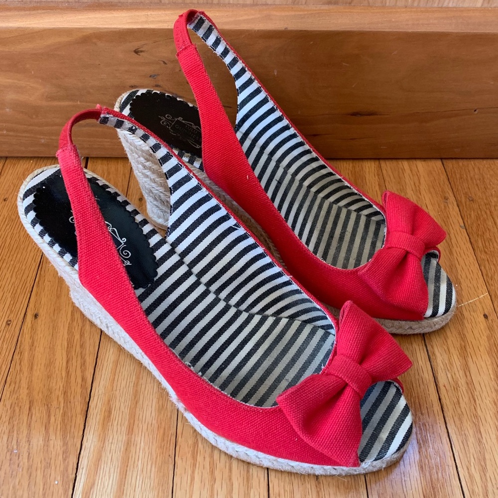 Lulu Guinness Platform Espadrilles
